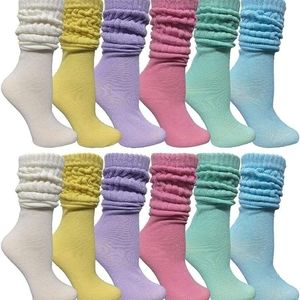 Lightweight slouch socks
